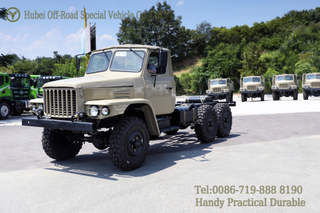 Dongfeng EQ2082 สามารถดัดแปลงแชสซีรถบรรทุกออฟโรดได้_Six Drive แชสซีรถบรรทุกออฟโรด