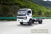 แชสซีแคปเตอร์สีขาว 4WD_แชสซีแบบแปลงสภาพเพื่อการส่งออก