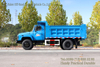 Dongfeng Pointed Cab Dump Truck_รถบรรทุกออฟโรดเปิดประทุนสีน้ำเงิน
