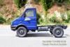 แชสซี Iveco ขับเคลื่อนสี่ล้อสีน้ำเงิน Export_Dongfeng Iveco Chassis สามารถปรับเปลี่ยนได้