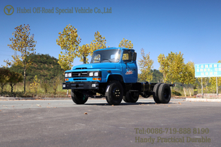 Dongfeng Classic 4 × 2 Dump Truck Chassis_ แชสซีรถบรรทุกออฟโรดแบบเปิดประทุน