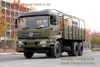 รถบรรทุกขนาดกลาง งานขนส่ง รถบรรทุกออฟโรดพร้อมเสาบรรทุกสินค้ากึ่งแค็บ 6×4