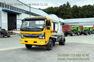 Dongfeng Caput White 4 Wheel Drive การปรับเปลี่ยนแชสซีของรถออฟโรด