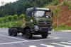 Dongfeng 6 * 6 แชสซียานพาหนะหนัก 25 ตัน _340hp รถบรรทุกหนักแชสซีสามเพลา