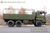 รถบรรทุกขนาดกลาง งานขนส่ง รถบรรทุกออฟโรดพร้อมเสาบรรทุกสินค้ากึ่งแค็บ 6×4
