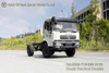 Dongfeng 4WD แชสซีออฟโรด_รุ่นเปิดประทุนสำหรับการส่งออก_Fuanda Flathead สีขาว