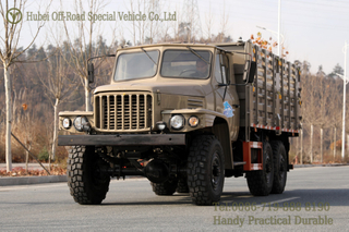 คลาสสิก 2082 Camel Grey Dump Truck_Dongfeng 6WD Tip Tipper Dump Truck