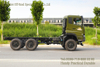 Dongfeng 6 * 6 แชสซียานพาหนะหนัก 25 ตัน _340hp รถบรรทุกหนักแชสซีสามเพลา