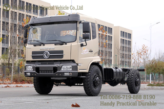 Dongfeng 4WD Off-road Chassis_ รุ่นแปลงสภาพได้สำหรับ Export_Dump Truck Conversion Chassis