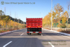 4×2 Dongfeng TInajin Flathead Dump Truck_red รถดั๊มออฟโรดเปิดประทุน 