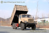 Dongfeng 6WD Off-road Tip Tipper Dump Truck_Classic 2082 รถดัมพ์สีเทาอูฐ