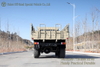 Dongfeng EQ2102 6 × 6 Flathead Cab หนึ่งและครึ่งแถว Cab Cargo Truck_Convertible Cargo Truck