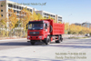 4×2 Dongfeng TInajin Flathead Dump Truck_red รถดั๊มออฟโรดเปิดประทุน 