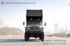 Dongfeng 6WD Off-road Tip Tipper Dump Truck_Classic 2082 รถดัมพ์สีเทาอูฐ