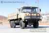 Dongfeng EQ2102 6 × 6 Flathead Cab หนึ่งและครึ่งแถว Cab Cargo Truck_Convertible Cargo Truck