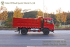 4×2 Dongfeng TInajin Flathead Dump Truck_red รถดั๊มออฟโรดเปิดประทุน 