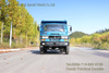 Dongfeng Pointed Cab Dump Truck_รถบรรทุกออฟโรดเปิดประทุนสีน้ำเงิน