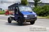 แชสซี Iveco ขับเคลื่อนสี่ล้อสีน้ำเงิน Export_Dongfeng Iveco Chassis สามารถปรับเปลี่ยนได้