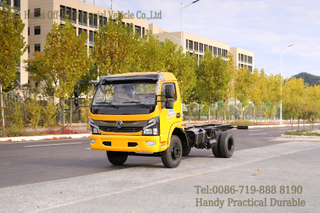 แชสซีรถบรรทุกงานทางอากาศ_Dongfeng สามารถดัดแปลงแชสซีออฟโรดสี่ล้อได้