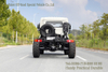 Dongfeng 4WD แชสซีออฟโรด_รุ่นเปิดประทุนสำหรับการส่งออก_Fuanda Flathead สีขาว