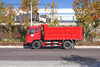 4×2 Dongfeng TInajin Flathead Dump Truck_red รถดั๊มออฟโรดเปิดประทุน 
