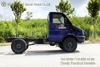 แชสซี Iveco ขับเคลื่อนสี่ล้อสีน้ำเงิน Export_Dongfeng Iveco Chassis สามารถปรับเปลี่ยนได้