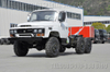 ขับเคลื่อนหกล้อหัวยาว EQ2082 แชสซีออฟโรด_Dongfeng 140 ดัดแปลงแชสซียานพาหนะพิเศษออฟโรด_สปริงเกลอร์รถบรรทุกน้ำมันการปรับเปลี่ยนแชสซี RV