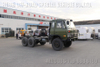 รถหกล้อหัวแบนEQ2102GJ แชสซีออฟโรด_Dongfeng153 แชสซีรถบรรทุกออฟโรด_6×6 สปริงเกลอร์รถบรรทุก กวาดพื้น ดัดแปลงตัวถังรถดัมพ์