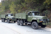 Dongfeng EQ2082 Cab กระจกคู่ _ รถทหารออฟโรดคลาสสิก _ รถหกล้อขับเคลื่อนออฟโรด