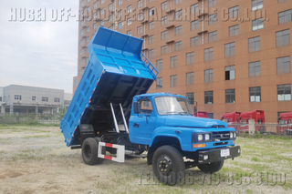 Dongfeng หัวยาวปิดถนนรถดัมพ์