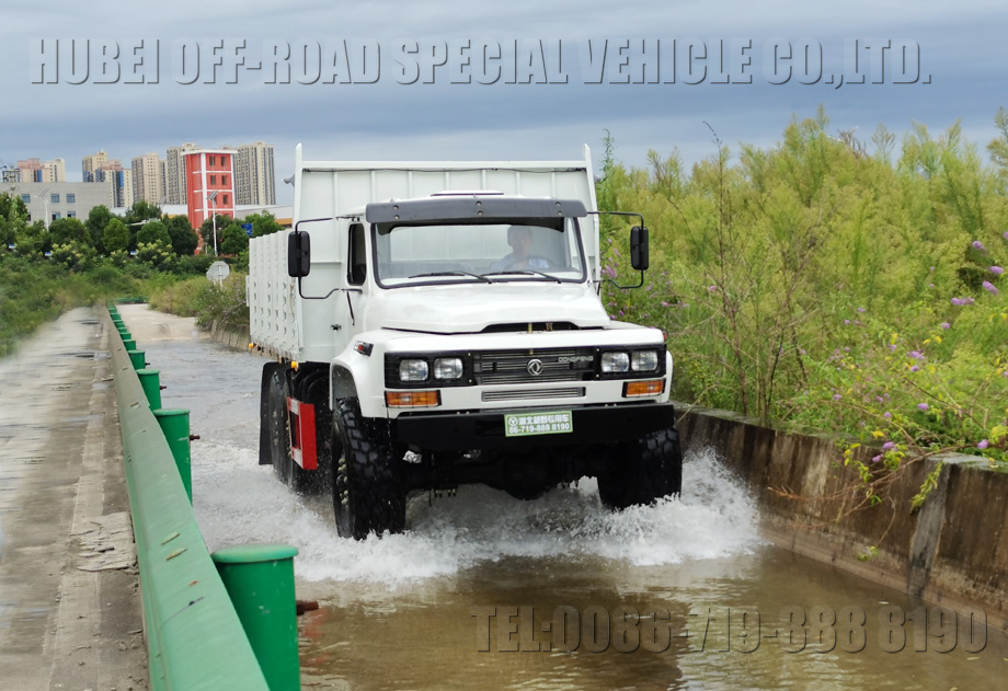 ขับเคลื่อนหกล้อ EQ2102G ทดสอบการขนถ่ายด้วยตนเอง