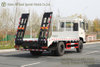 รถบรรทุก 4x2 Flatbed Truck_flatbed Trailer_hydraulic Ladder