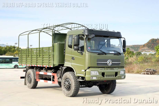DONGFENG สี่ล้อขับ OFF -ROAD Truck Chassis_ Flat -head Off -Road Dump Truck_4*4 Dongfeng Truck Chassis Modific