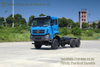 Dongfeng 6 Drive แชสซีรถบรรทุกหนักออฟโรดปรับแต่งได้