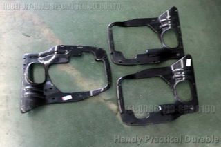 DongfengEQ2100ขับเคลื่อนหกล้อโครงไฟหน้ารถออฟโรดพิเศษ