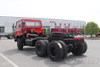 แชสซีรถดั๊มพ์ออฟโรดกึ่งขับเคลื่อนสี่ล้อ_6X4 Dongfeng ลมกรดสีแดง_Dongfeng แชสซีรถบรรทุกออฟโรด