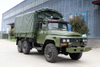 Dongfeng EQ2082 Cab กระจกคู่ _ รถทหารออฟโรดคลาสสิก _ รถหกล้อขับเคลื่อนออฟโรด
