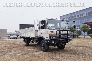 Dongfeng รถบรรทุกออฟโรด_Dongfeng EQ2070 ดัดแปลงสกู๊ตเตอร์ไฮดรอลิก_ขับเคลื่อนสี่ล้อรถออฟโรด