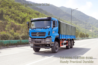 Dongfeng Six Drive Heavy Off-road Transporter_6 × 6 Off-road Heavy Vehicle ปรับแต่งได้