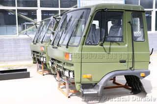 Dongfengระบบขับเคลื่อนหกล้อEQ2102ระบบขับเคลื่อนหกล้อรถออฟโรดห้องโดยสารพิเศษ