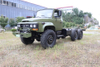 EQ2100E6DSขับเคลื่อนสี่ล้อออฟโรดแชสซี 6*6Dongfengแชสซีแหลมดัดแปลง 6×6DongfengMilitary Vehicle Chassis