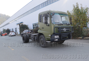 Dongfengขับเคลื่อนหกล้อEQ5120แชสซีผู้ให้บริการกองกำลัง_4×4รถบรรทุกหัวแบน_Dongfengขับเคลื่อนสี่ล้อการปรับเปลี่ยนแชสซี