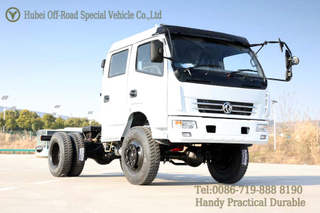 Dongfeng สี่ล้อขับรถออก -ถนนรถบรรทุก Chassis_tramid Chassis_dolica 4*4 Chassis รถบรรทุกออฟโรด