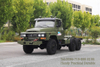 แชสซีสำหรับ 6WD Military Green Tip Truck_6×6 รถบรรทุกออฟโรดสามารถดัดแปลงแชสซีได้เฉพาะการส่งออก