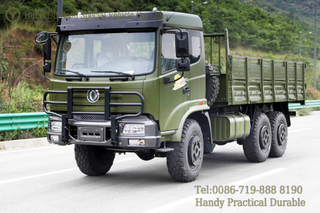 Dongfeng หกล้อขับเคลื่อนรถบรรทุกพิเศษนอกถนน 