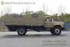 Dongfeng 4 × 2 Tip Cab Offrpad Truck_Customised 4x2 Singel Row Cab ปิดรถถนน