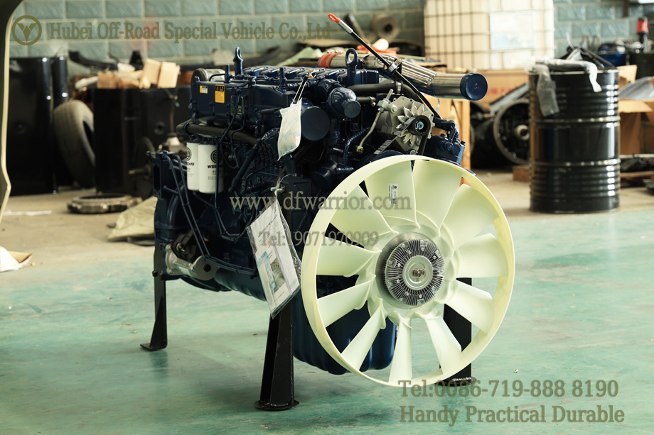 Weichai 340 แรงม้า National III เครื่องยนต์มาตรฐานการปล่อยก๊าซเรือนกระจกรุ่นส่งออก