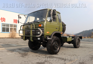 ขับเคลื่อนสี่ล้อ 2070 แชสซีออฟโรด _4 × 4 Dongfeng 153 ดัดแปลงแชสซีรถบรรทุก