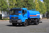 Dongfeng 4 × 2 Blue Sprinkler_Urban 12 Square Green Sprinkler Truck รุ่นส่งออก