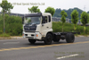 Dongfeng 4 Drive Chassis รถบรรทุกออฟโรดหัวแบน _ Exit Dedicated Truck Chassis_4*4 White Truck Chassis with sleeper berth